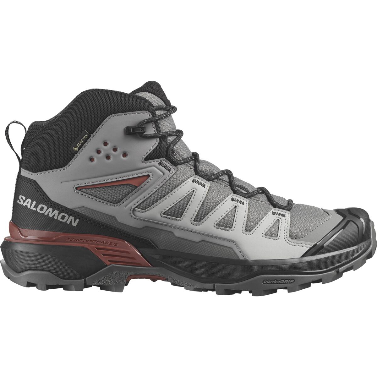 X Ultra 360 Mid Gtx Salomon Footwear Pewter/Black/Burnt Henna