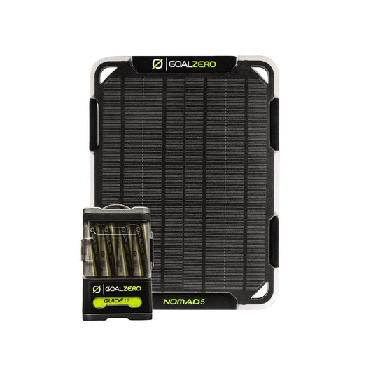 Goal Zero Guide 12 Solar Kit W Nomad 5