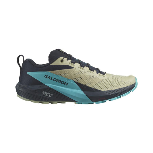 Sense Ride 5 Salomon Footwear Alfalfa/Carbon/Peacock Blue