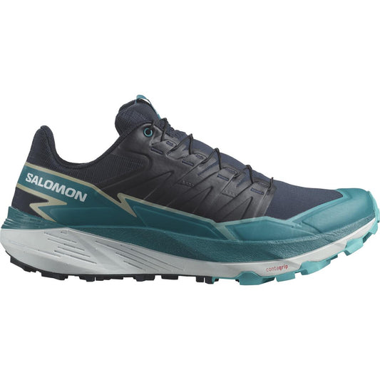 Thundercross Salomon Footwear Carbon/Tahitian Tide/Peacock Blue