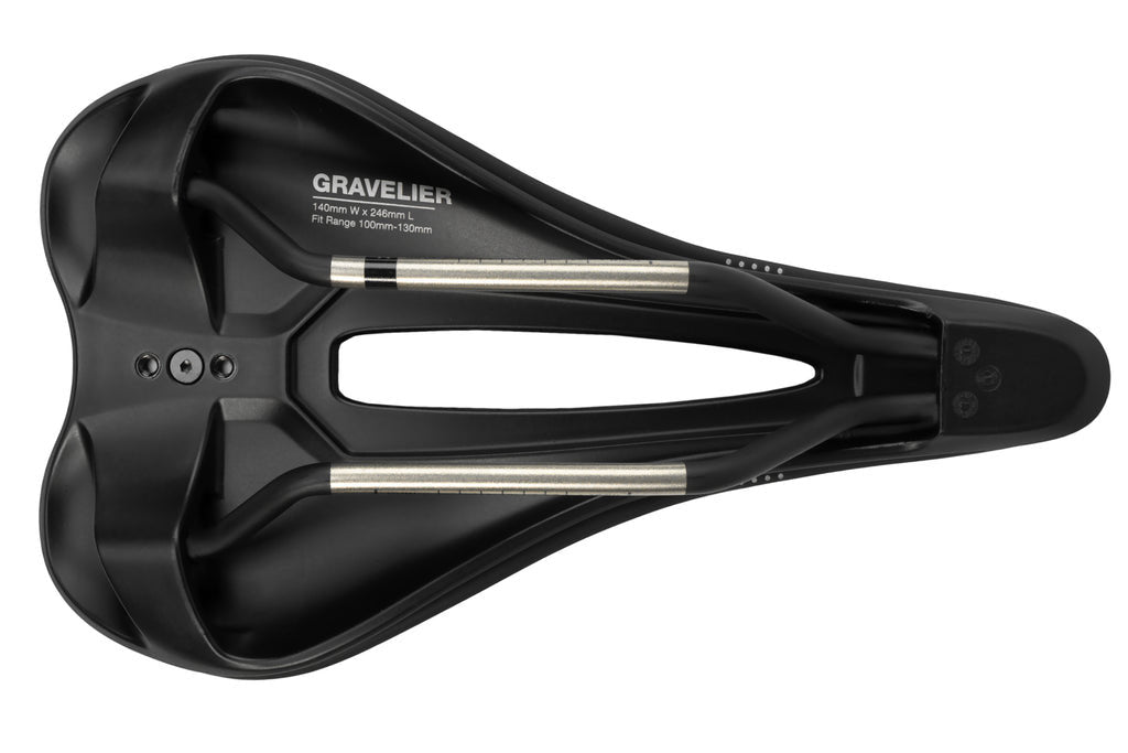 Gravelier Medium Fusion Form Cromoly Black Saddle